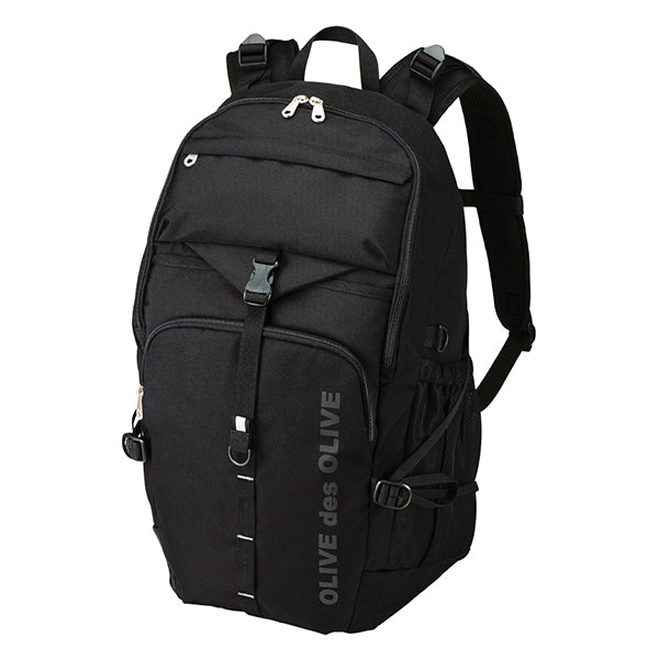 OLIVEdes OLIVE School ワイドオープンフロントテープデイバック 2K30043