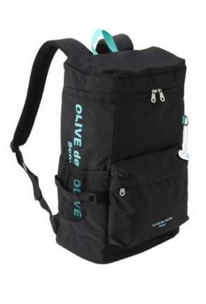 OLIVE des OLIVE School ロゴプリントデイパック 2K30017