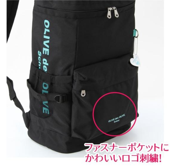 OLIVE des OLIVE School ロゴプリントデイパック 2K30017