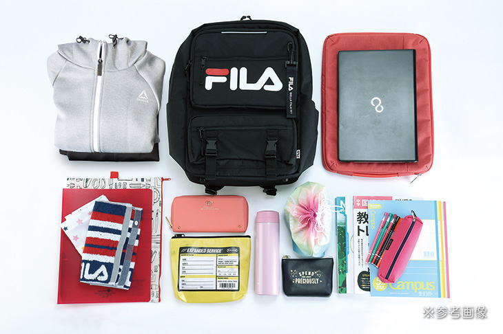 FILA デイパック FL303 ♯01(黒)