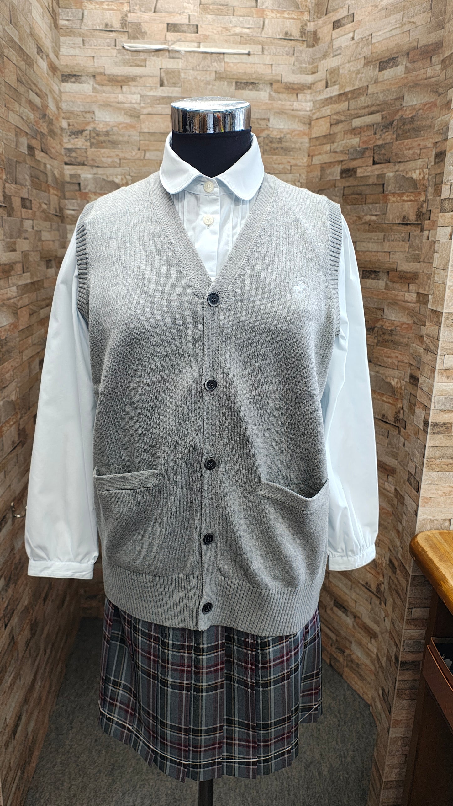 綿100％　前開きベスト　BHPC Polo Club　新品　KP-962　ビバリーヒルズポロクラブ