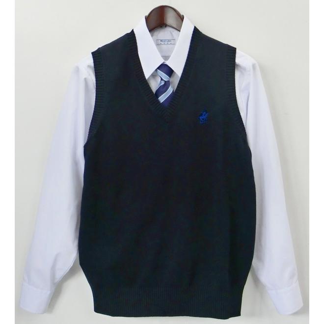 綿100％　ベスト　BHPC Polo Club　新品　KP-960 紺