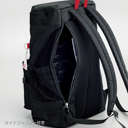OLIVE des OLIVE School サイドファスナー付きロゴプリントデイパック　2K30032