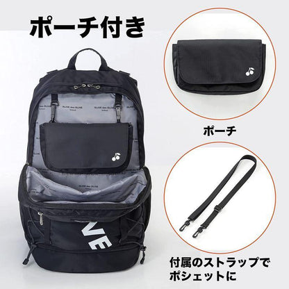 OLIVE des OLIVE School ビックプリントデイバック　2K30037　♯10（黒×白）